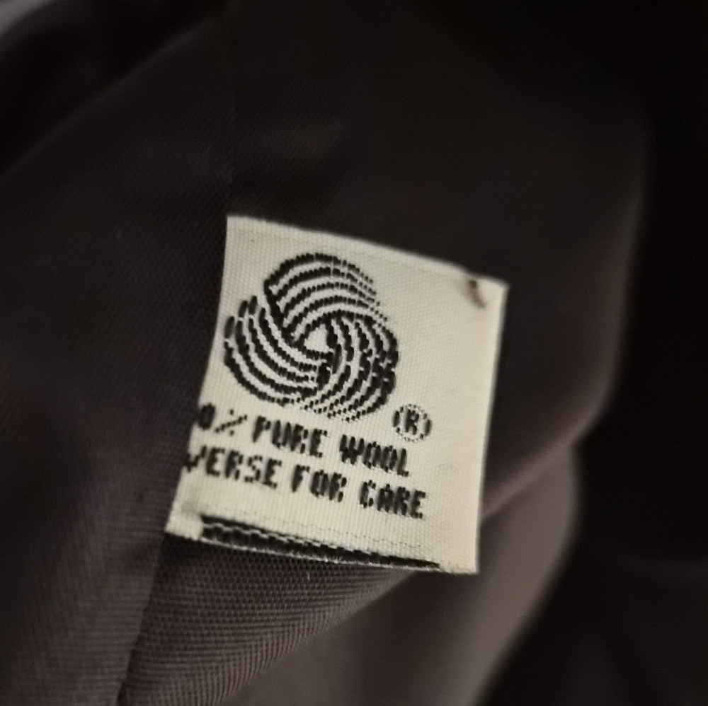 ​Jones New York 100% Pure Wool Double Breasted Pea Coat - Picture 2 of 8